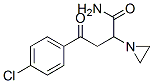 2-aziridin-1-yl-4-(4-chlorophenyl)-4-oxo-butanamide