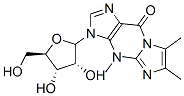 3-ribofuranosyl-4,9-dihydro-4,6,7-trimethyl-9-oxoimidazo(1,2-a)purine