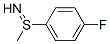 Sulfilimine, S-(4-fluorophenyl)-S-methyl- (9CI)