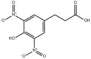 3-(3,5-DINITRO-4-HYDROXYPHENYL)*PROPIONI C ACID