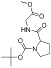 1-BOC-2-(2-甲氧基-2-氧代乙基氨基甲酰基)吡咯烷