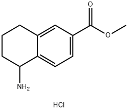 METHYL 5-AMINO-5,6,7,8-TETRAHYDRONAPHTHALENE-2-CARBOXYLATE HYDROCHLORIDE