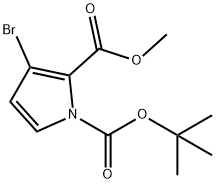 3-Bromo-pyrrole-1,2-dicarboxylic acid 1-tert-butyl ester 2-methyl ester