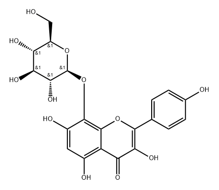 HERBACETIN 8-O-GLUCOSIDE