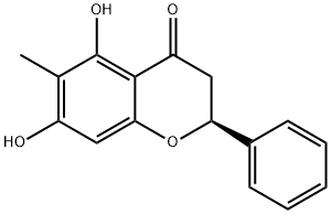 (S)-2,3-二氢-5,7-二羟基-6-甲基-2-苯基-4-苯并吡喃酮