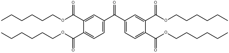 [4-(3,4-Bis-hexyloxycarbonyl-benzoyl)]-benzene-1,2-dicarboxylic acid,  di(n-hexyl) ester