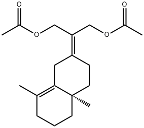 2-[[(4aR)-3,4,4a,5,6,7-Hexahydro-4a,8-dimethylnaphthalen]-2(1H)-ylidene]-1,3-propanediol diacetate