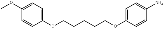 4-[5-(4-methoxyphenoxy)pentoxy]aniline