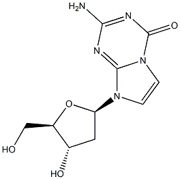 2-Amino-8-(2-deoxy-b-D-ribofuranosyl)-imidazo[1,2-a]-1,3,5-triazin-4(8H)-one