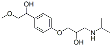 3-(4-(1-hydroxy-2-methoxyethyl)phenoxy)-1-(isopropylamino)-2-propanol
