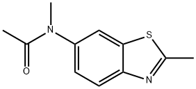 Acetamide, N-methyl-N-(2-methyl-6-benzothiazolyl)- (9CI)
