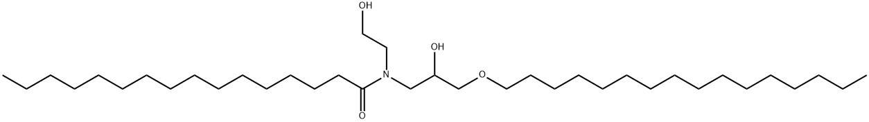 N-(3-十六烷氧基-2-羟基丙基)-N-(2-羟基乙基)十六烷酰胺