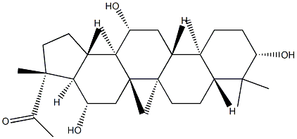 (21R)-3β,12β,16β-Trihydroxy-21-methyl-30-nor-A'-neogammaceran-22-one