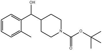 tert-butyl 4-(hydroxy(o-tolyl)Methyl)piperidine-1-carboxylate