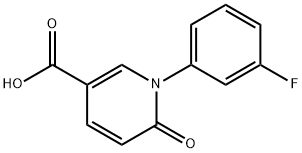 1-(3-fluorophenyl)-6-oxo-1,6-dihydropyridine-3-carboxylic acid