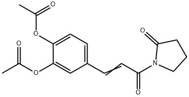N-(3,4-diacetoxycinnamoyl)-2-pyrrolidone