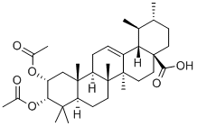 2,3-BIS(ACETYLOXY)-(2ALPHA,3ALPHA)-URS-12-EN-28-OIC ACID