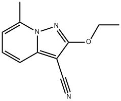 Pyrazolo[1,5-a]pyridine-3-carbonitrile, 2-ethoxy-7-methyl- (9CI)