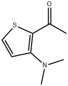 Ethanone, 1-[3-(dimethylamino)-2-thienyl]- (9CI)