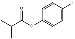 Propanoic acid, 2-Methyl-, 4-fluorophenyl ester