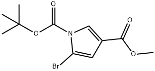 1-tert-Butyl 3-methyl 5-bromo-1H-pyrrole-1,3-dicarboxylate, Methyl 5-bromo-1-(tert-butoxycarbonyl)-1H-pyrrole-3-carboxylate