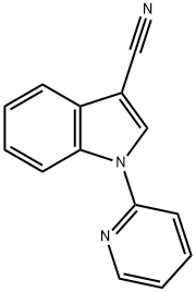 1-(pyridin-2yl)-1H-indole-3-carbonitrile