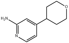 2-Amino-4-(tetrahydropyran-4-yl)pyridine