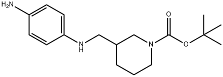 3-[(4-amino-phenylamino)-methyl]- piperidine-1-carboxylic acid tert-butyl ester