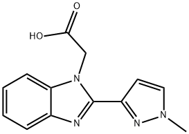 [2-(1-methyl-1H-pyrazol-3-yl)-1H-benzimidazol-1-yl]acetic acid