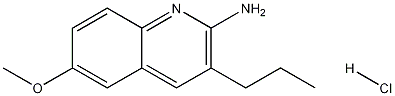 2-Amino-6-methoxy-3-propylquinoline hydrochloride