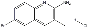 2-Amino-6-bromo-3-methylquinoline hydrochloride