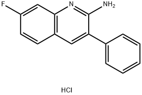 2-Amino-7-fluoro-3-phenylquinoline hydrochloride