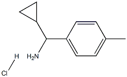 1-cyclopropyl-1-(4-methylphenyl)methanamine hydrochloride