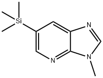 3-METHYL-6-(TRIMETHYLSILYL)-3H-IMIDAZO[4,5-B]PYRIDINE