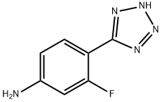 3-氟-4-(2H-四唑-5-基)苯胺
