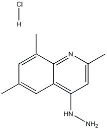 4-Hydrazino-2,6,8-trimethylquinoline hydrochloride