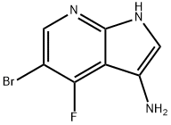 5-溴-4-氟-1H-吡咯并[2,3-B]吡啶-3-胺