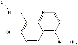 7-Chloro-4-hydrazino-8-methylquinoline hydrochloride