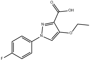 4-ETHOXY-1-(4-FLUOROPHENYL)-1H-PYRAZOLE-3-CARBOXYLIC ACID