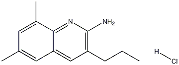 2-Amino-6,8-dimethyl-3-propylquinoline hydrochloride