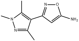 3-(1,3,5-三甲基-1H-吡唑-4-基)异噁唑-5-胺