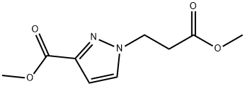 methyl 1-(3-methoxy-3-oxopropyl)-1H-pyrazole-3-carboxylate