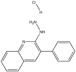 2-Hydrazino-3-phenylquinoline hydrochloride