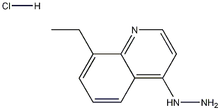 4-Hydrazino-8-ethylquinoline hydrochloride