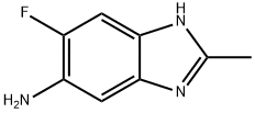 1H-Benzimidazol-5-amine,6-fluoro-2-methyl-(9CI)