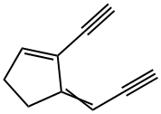 Cyclopentene, 1-ethynyl-5-(2-propynylidene)- (9CI)
