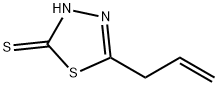 1,3,4-Thiadiazole-2(3H)-thione,  5-(2-propenyl)-  (9CI)