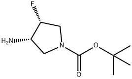 (3S,4R)-3-氨基-4-氟吡咯烷-1-羧酸叔丁酯