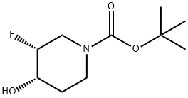 (3R,4S)-N-BOC-3-氟-4-羟基哌啶