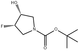 顺式-3-氟-4-羟基吡咯烷-1-羧酸叔丁酯